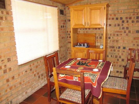 The dining area in a Duet family unit